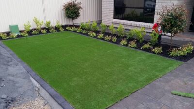 DIY artificial lawn complete - Next Generation Turf