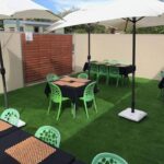 Artificial lawn at the Empire Cafe - Next Generation Turf