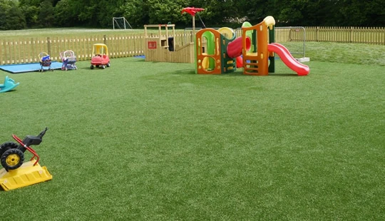 Increase safety with synthetic turf